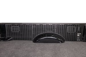Ford F-450 Molle Panels - Passenger Side - Addictive Desert Designs - Bedside Accessory Mounting Panels - Hammer Black - `23-`26